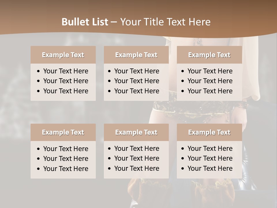 Girl Fun Fashion PowerPoint Template