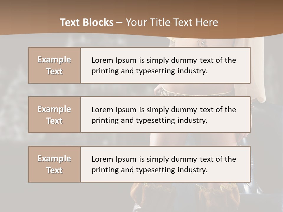 Girl Fun Fashion PowerPoint Template