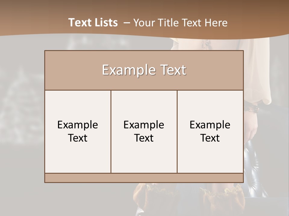 Girl Fun Fashion PowerPoint Template