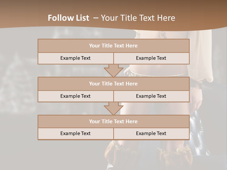 Girl Fun Fashion PowerPoint Template