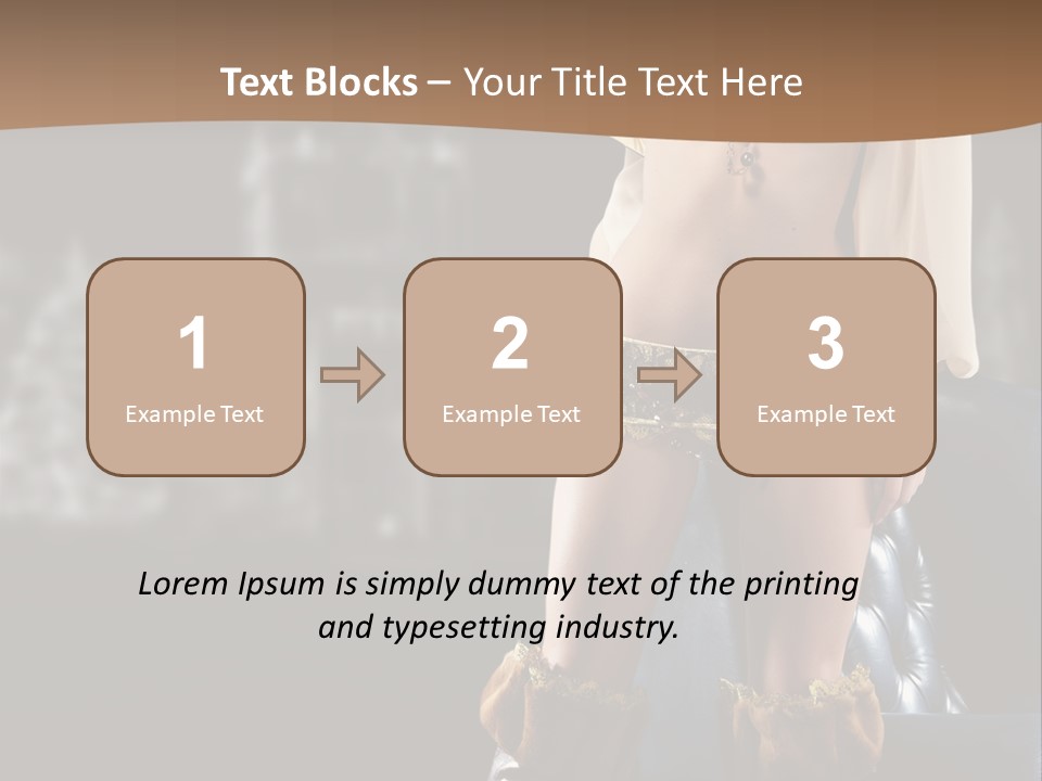 Girl Fun Fashion PowerPoint Template