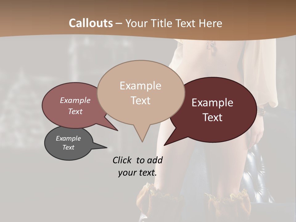 Girl Fun Fashion PowerPoint Template