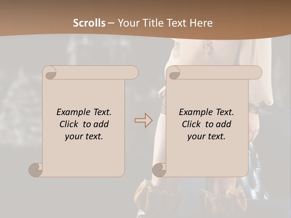 Girl Fun Fashion PowerPoint Template