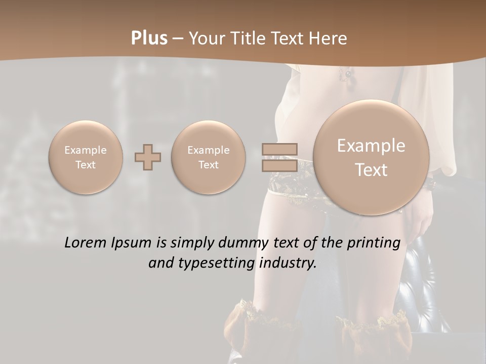 Girl Fun Fashion PowerPoint Template