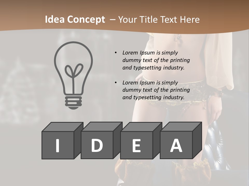 Girl Fun Fashion PowerPoint Template