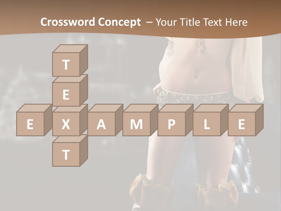 Girl Fun Fashion PowerPoint Template