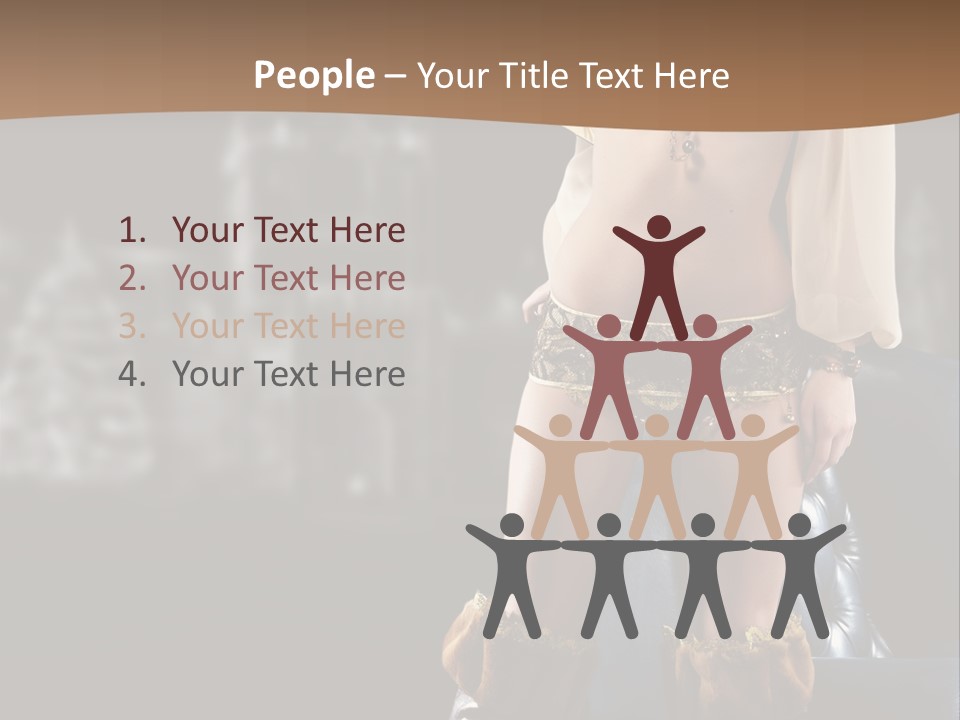 Girl Fun Fashion PowerPoint Template