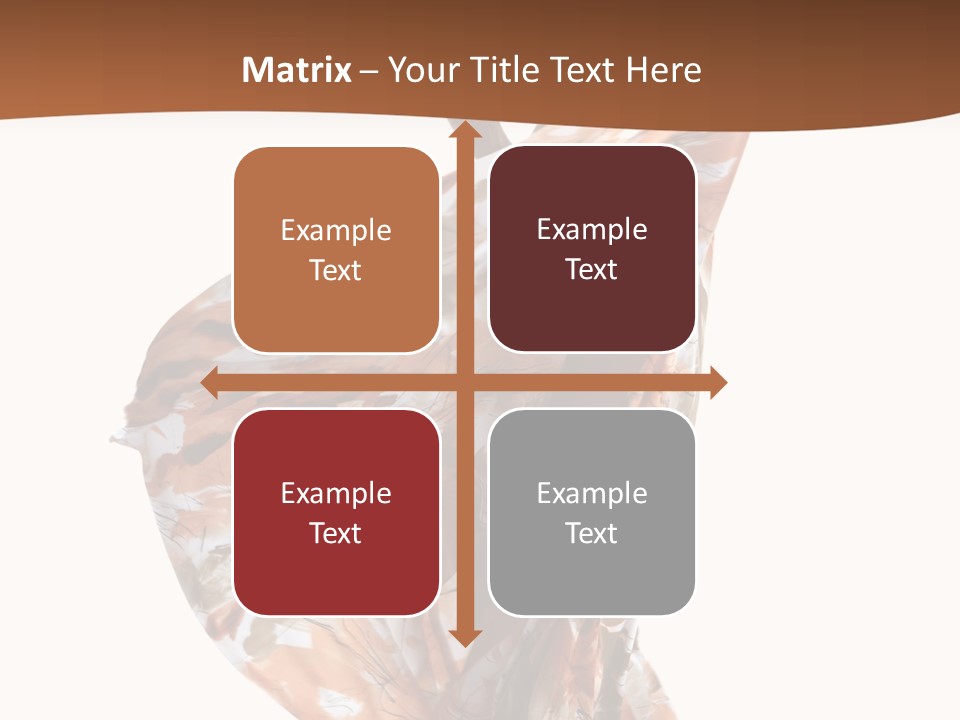 Wearing Young Dress PowerPoint Template