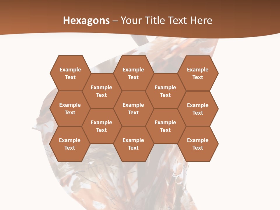 Wearing Young Dress PowerPoint Template