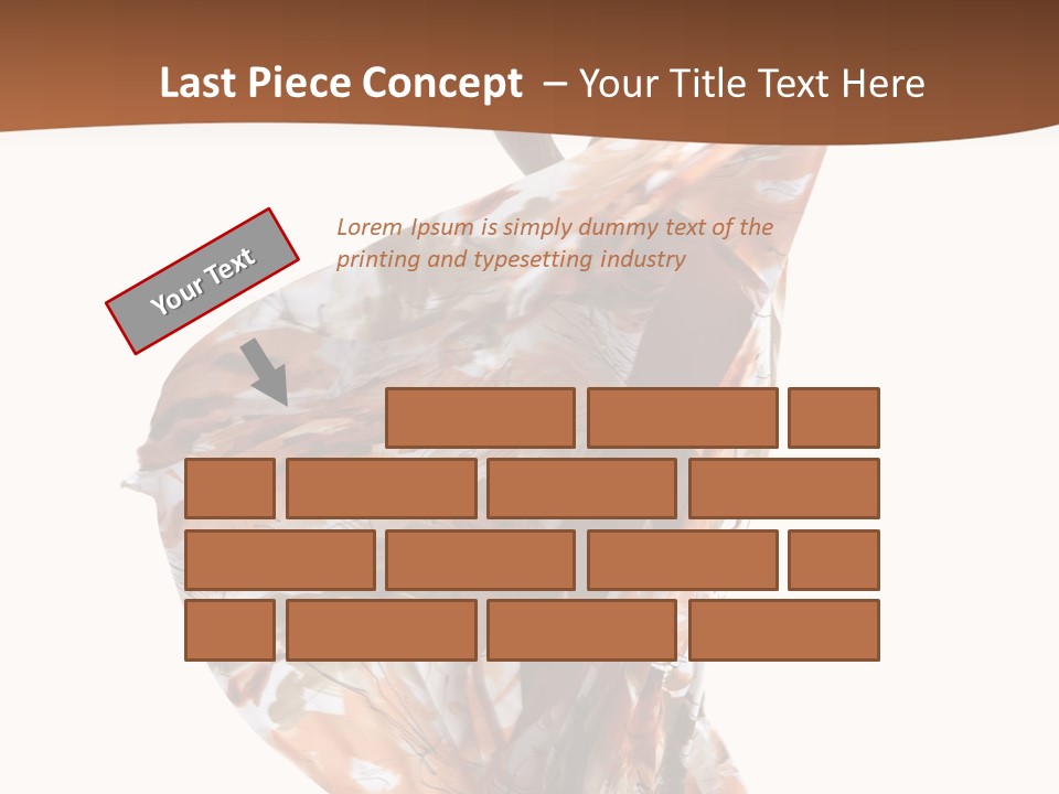 Wearing Young Dress PowerPoint Template