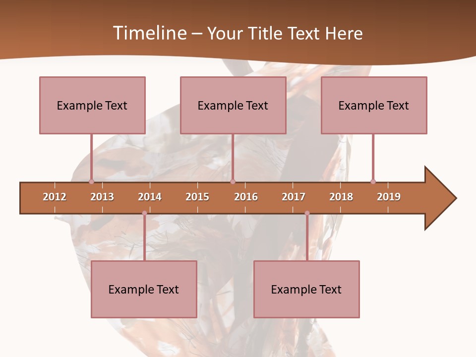Wearing Young Dress PowerPoint Template