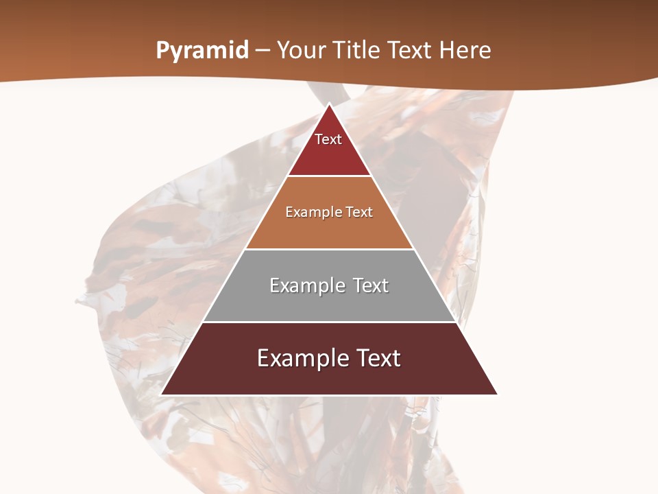 Wearing Young Dress PowerPoint Template