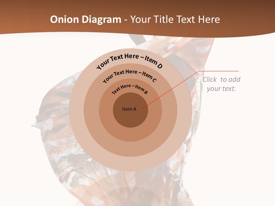 Wearing Young Dress PowerPoint Template