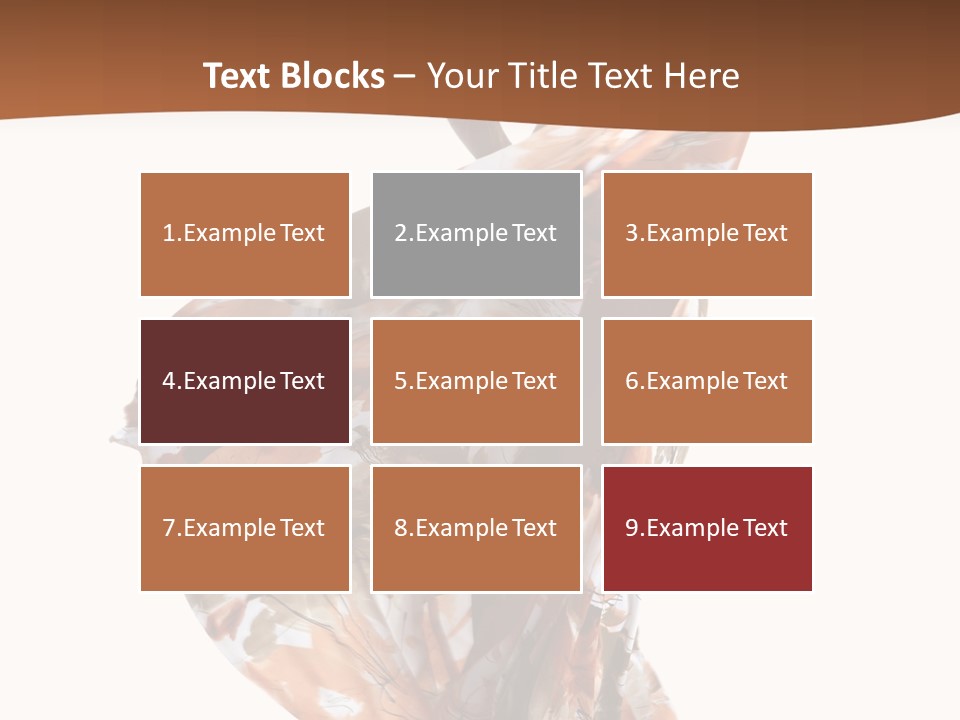 Wearing Young Dress PowerPoint Template