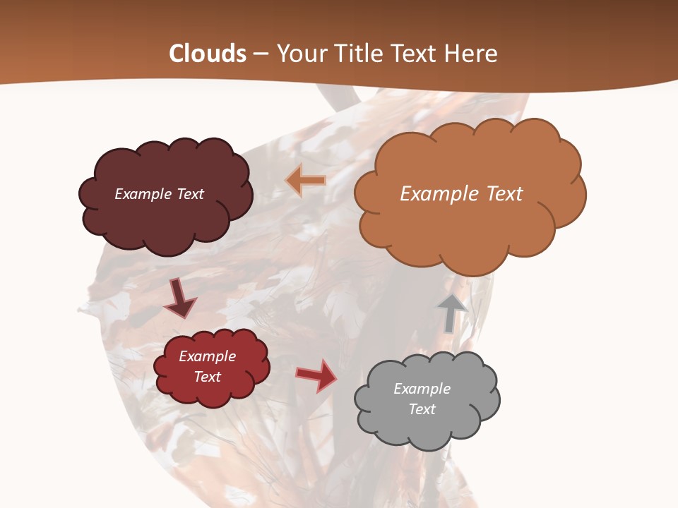 Wearing Young Dress PowerPoint Template