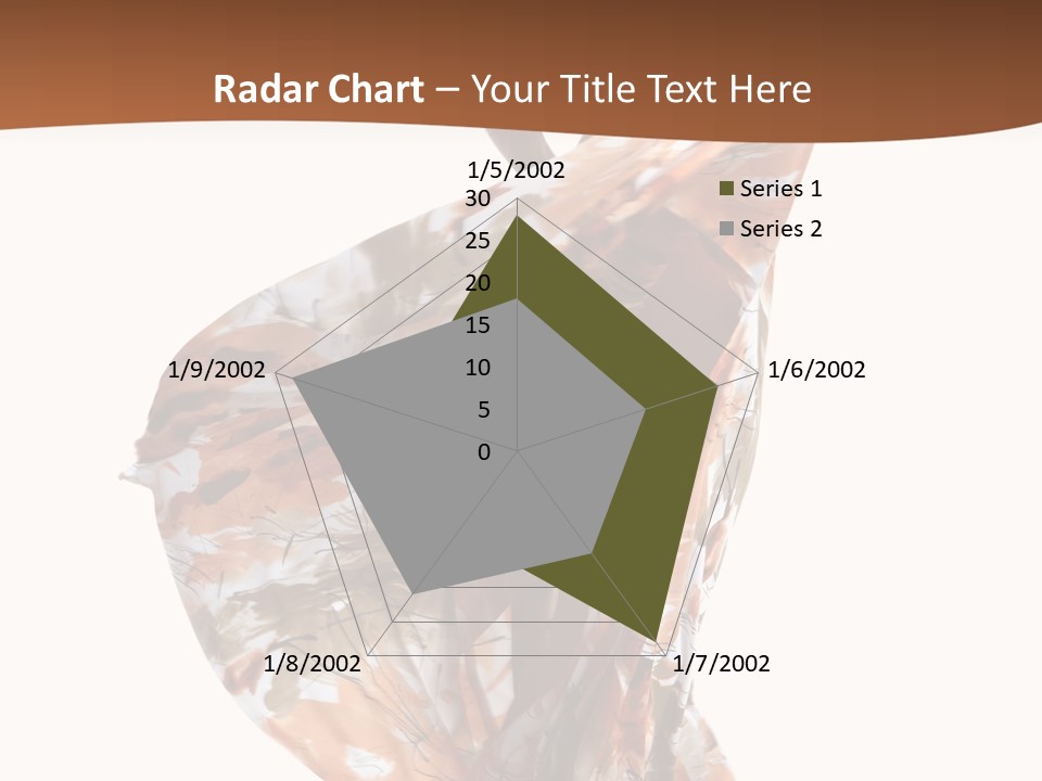 Wearing Young Dress PowerPoint Template