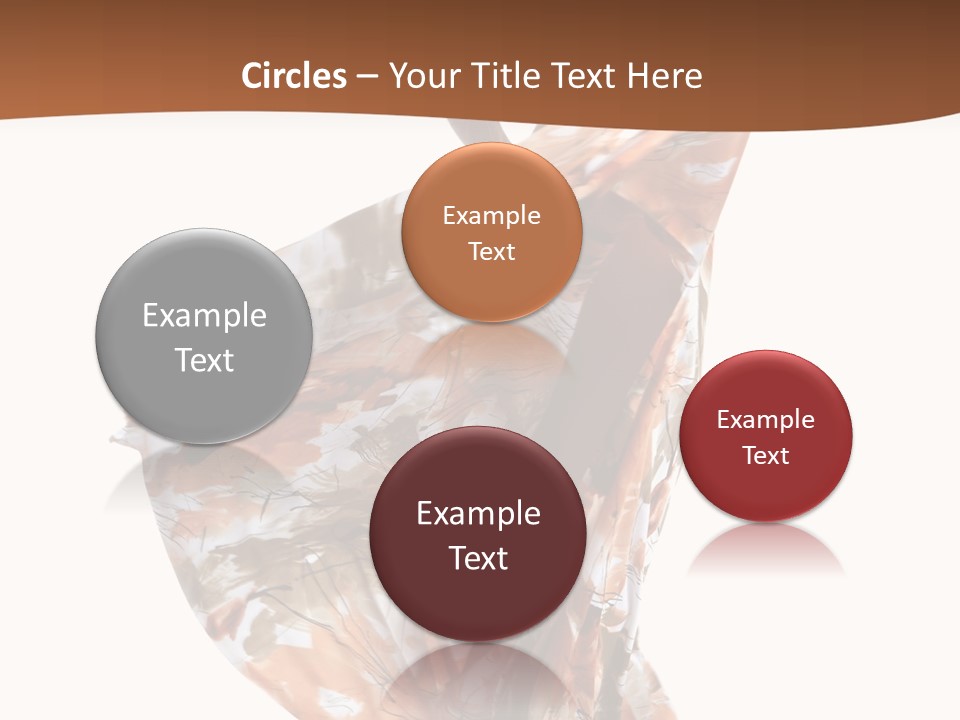 Wearing Young Dress PowerPoint Template