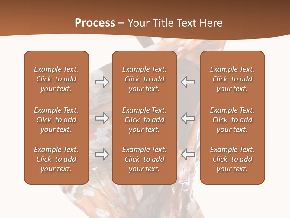 Wearing Young Dress PowerPoint Template