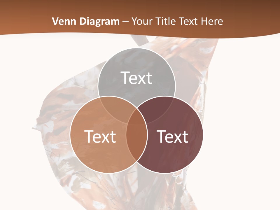 Wearing Young Dress PowerPoint Template