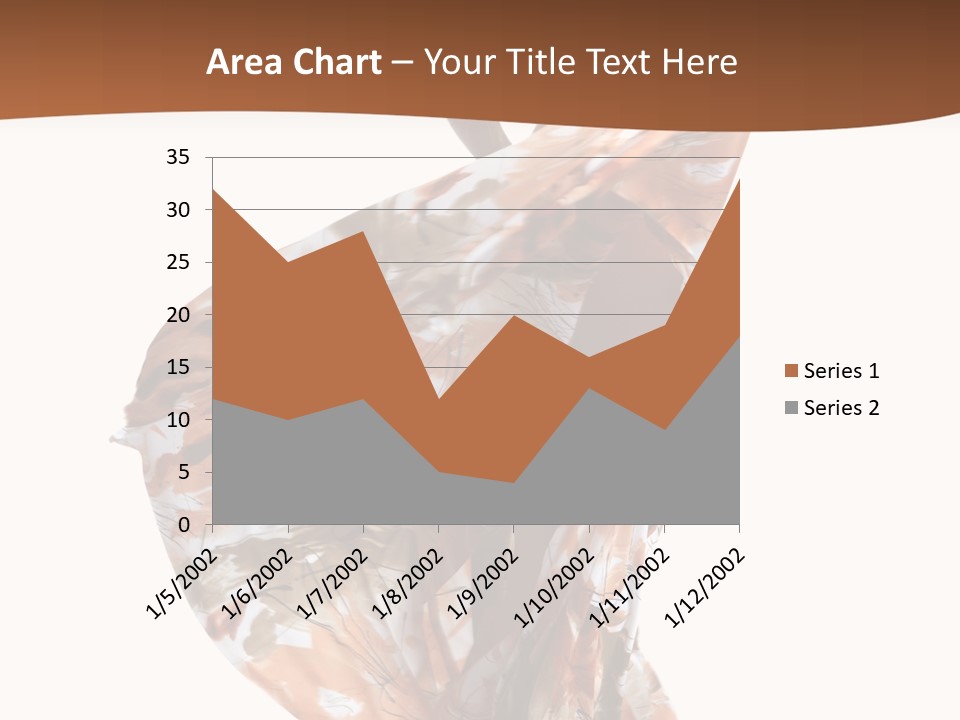 Wearing Young Dress PowerPoint Template