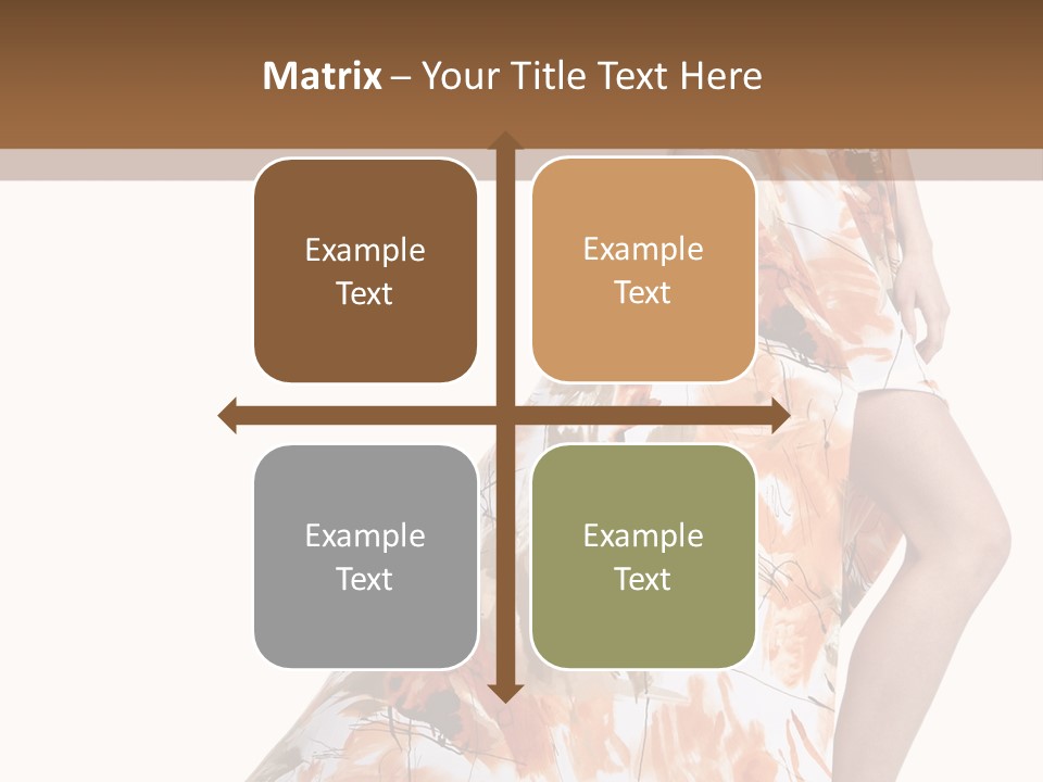 Skin Model Pretty PowerPoint Template