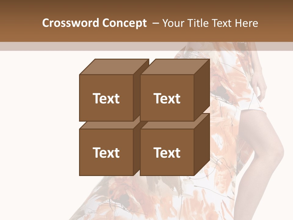 Skin Model Pretty PowerPoint Template