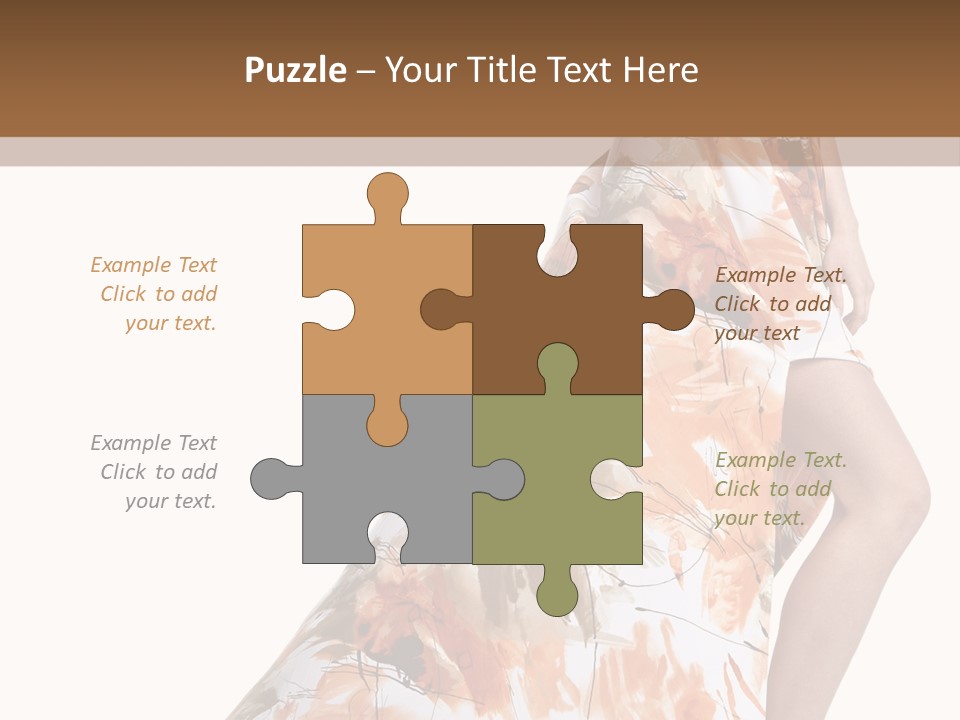 Skin Model Pretty PowerPoint Template