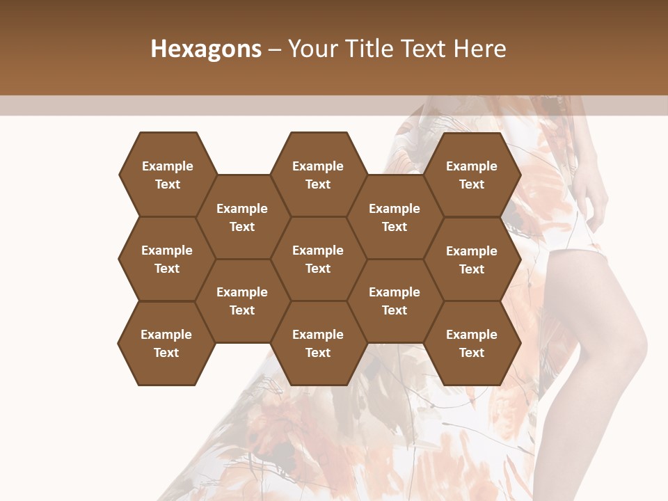 Skin Model Pretty PowerPoint Template