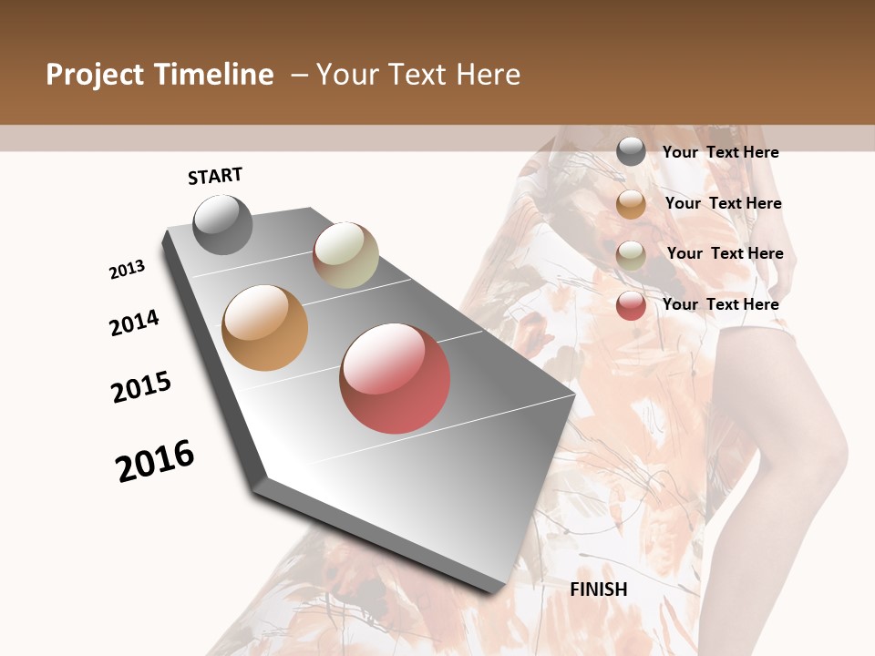 Skin Model Pretty PowerPoint Template