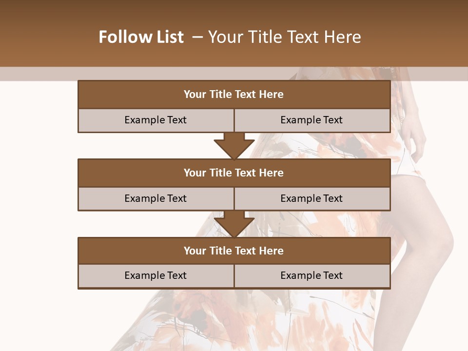 Skin Model Pretty PowerPoint Template