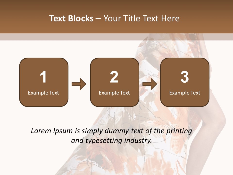 Skin Model Pretty PowerPoint Template