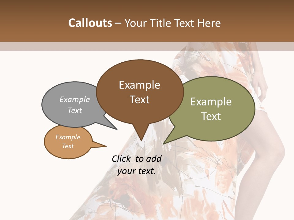 Skin Model Pretty PowerPoint Template