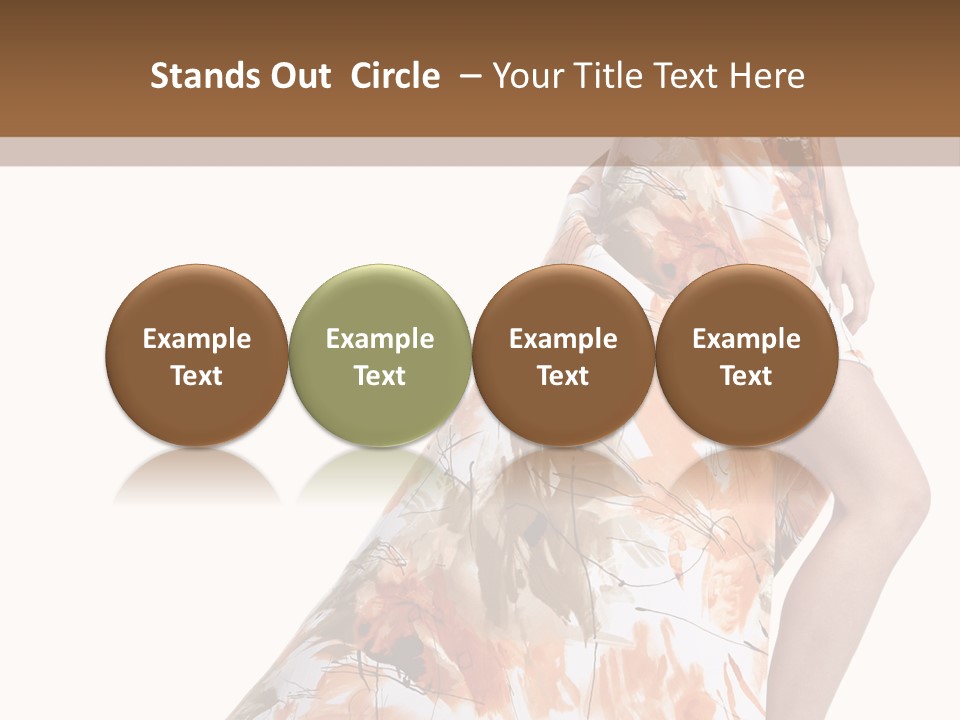 Skin Model Pretty PowerPoint Template