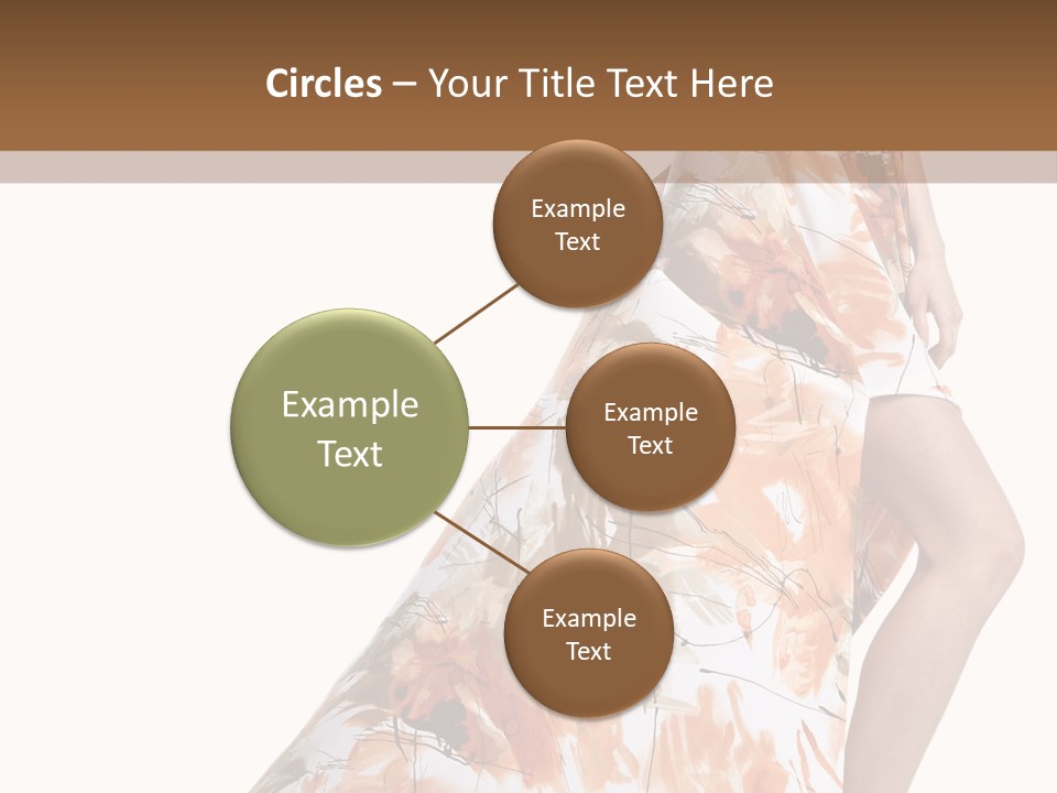 Skin Model Pretty PowerPoint Template
