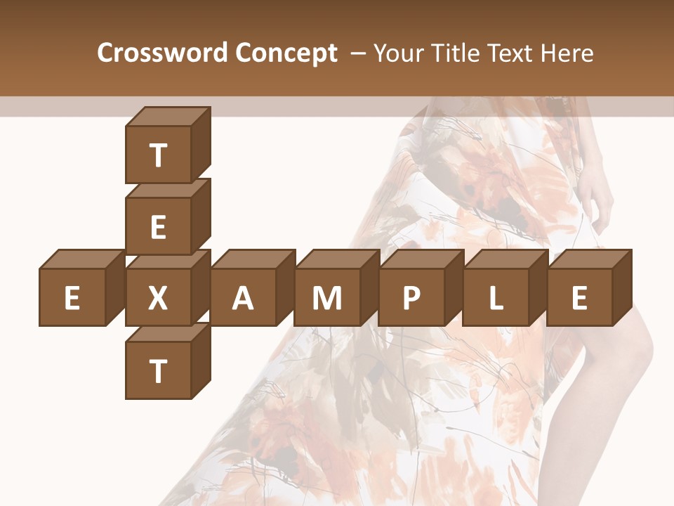 Skin Model Pretty PowerPoint Template