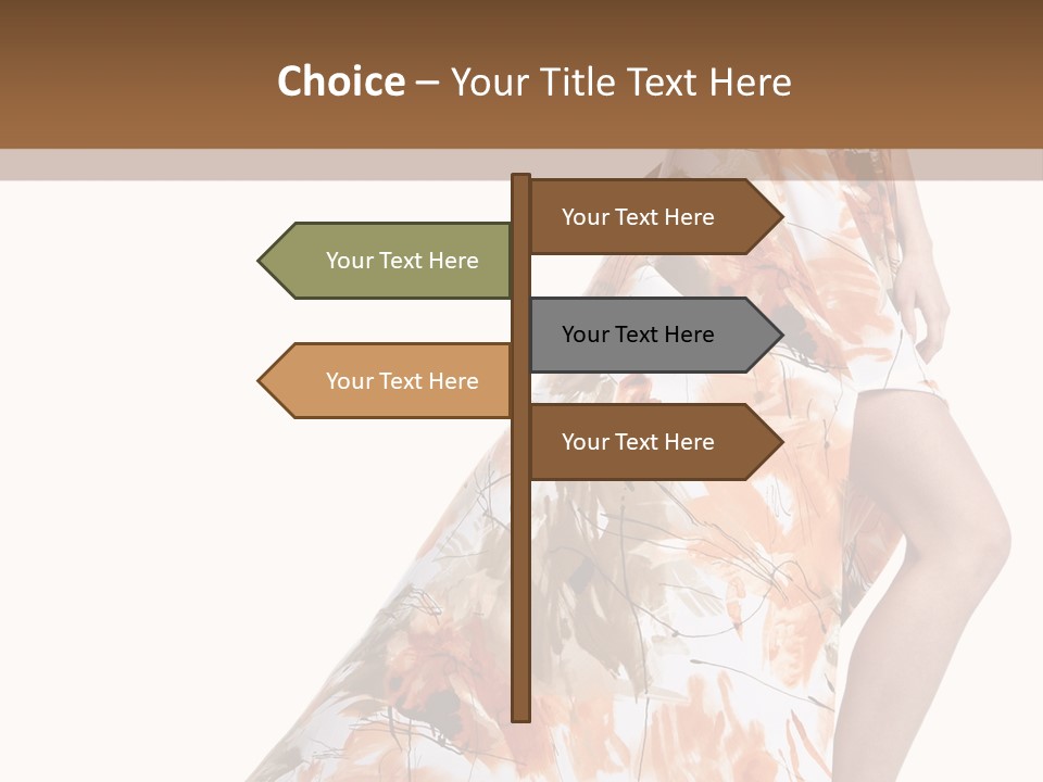 Skin Model Pretty PowerPoint Template