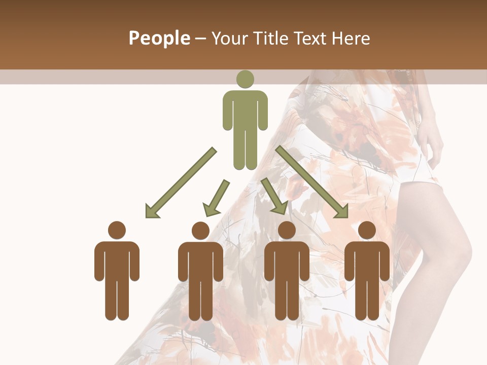 Skin Model Pretty PowerPoint Template