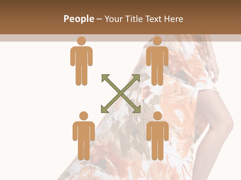 Skin Model Pretty PowerPoint Template