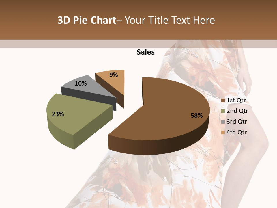 Skin Model Pretty PowerPoint Template