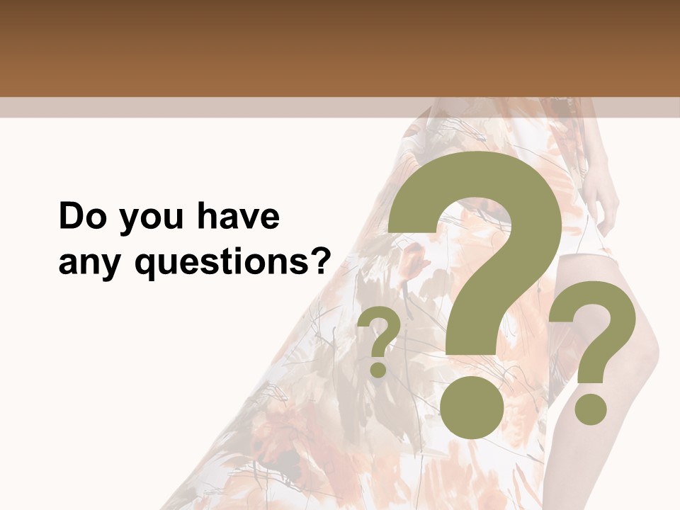 Skin Model Pretty PowerPoint Template