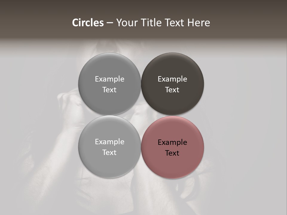 Health Orange Half PowerPoint Template