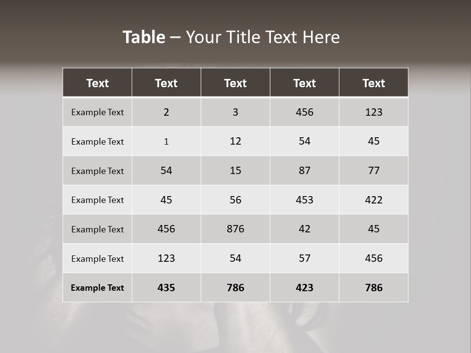 Health Orange Half PowerPoint Template