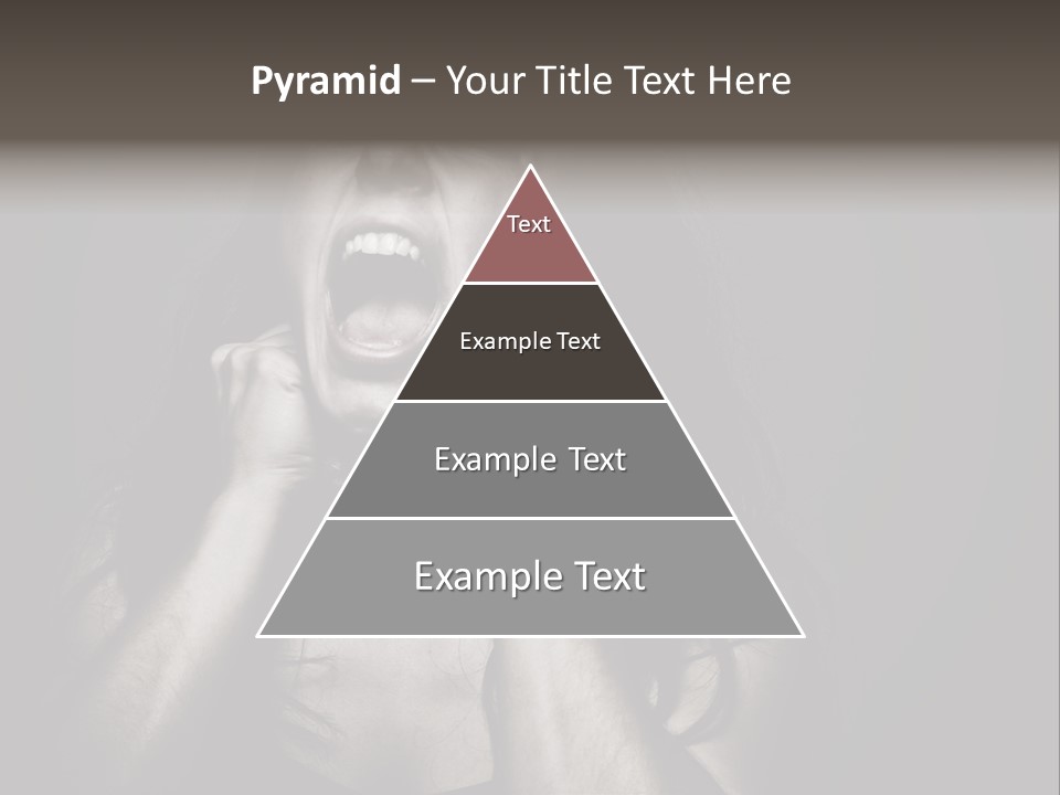 Health Orange Half PowerPoint Template