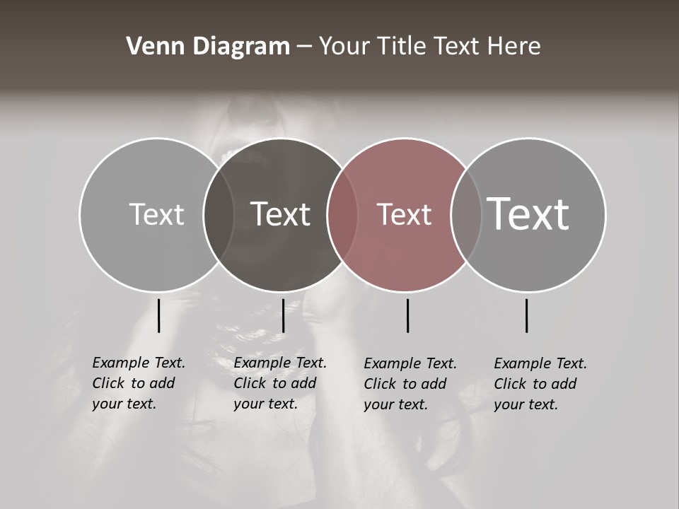 Health Orange Half PowerPoint Template