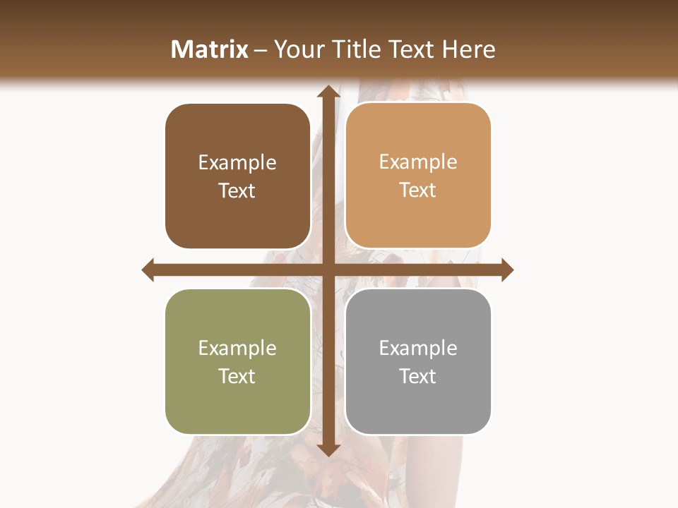 Beauty Woman Fashion PowerPoint Template