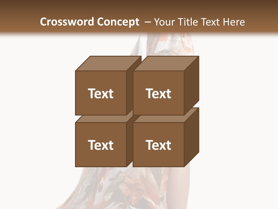 Beauty Woman Fashion PowerPoint Template