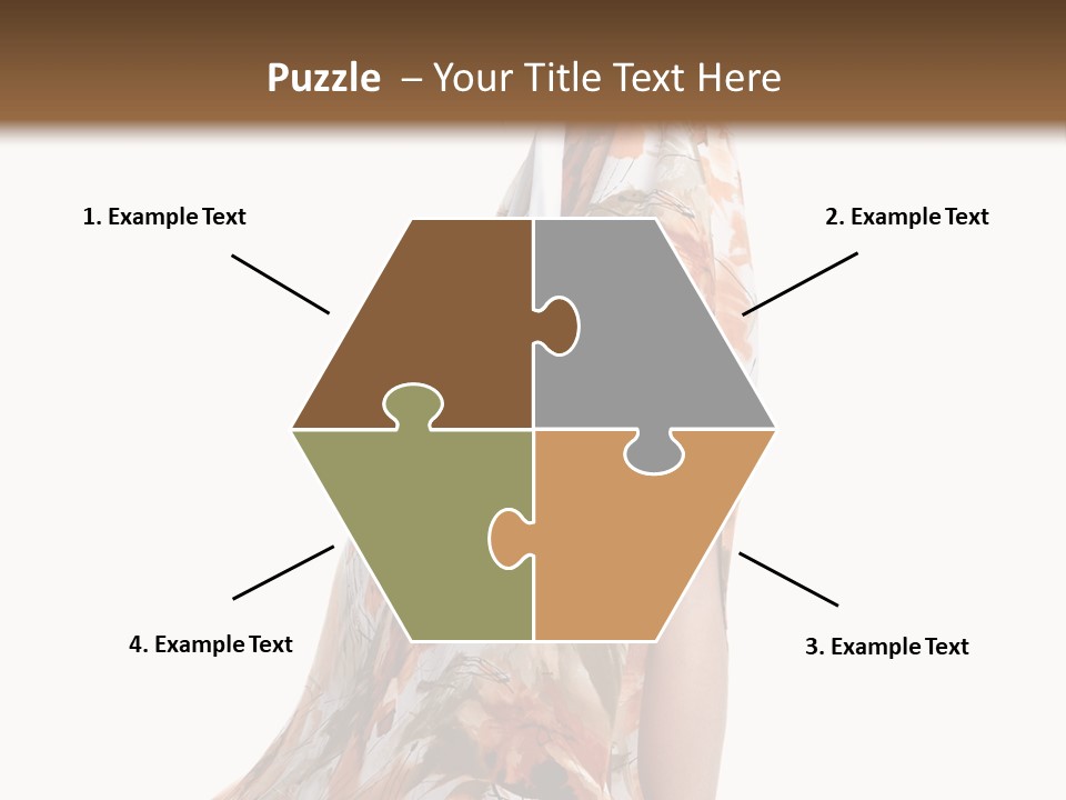 Beauty Woman Fashion PowerPoint Template