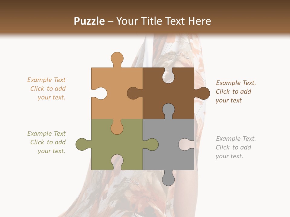 Beauty Woman Fashion PowerPoint Template