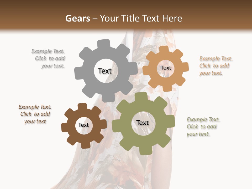 Beauty Woman Fashion PowerPoint Template