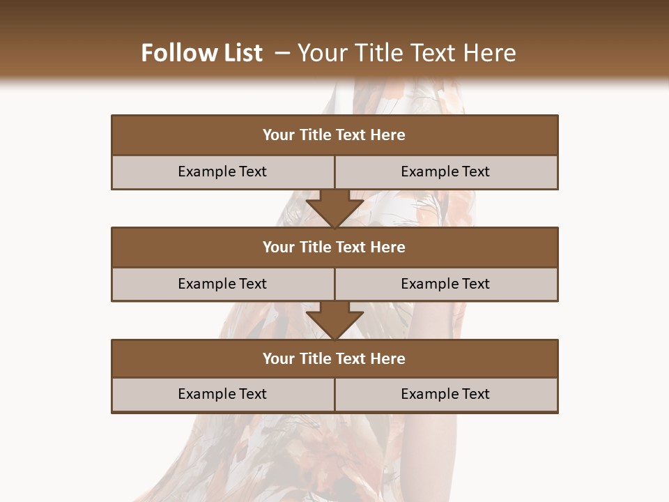 Beauty Woman Fashion PowerPoint Template